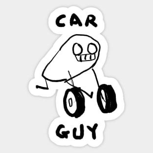 Car Guy Sticker